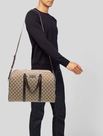 Gucci GG Canvas Boston Large