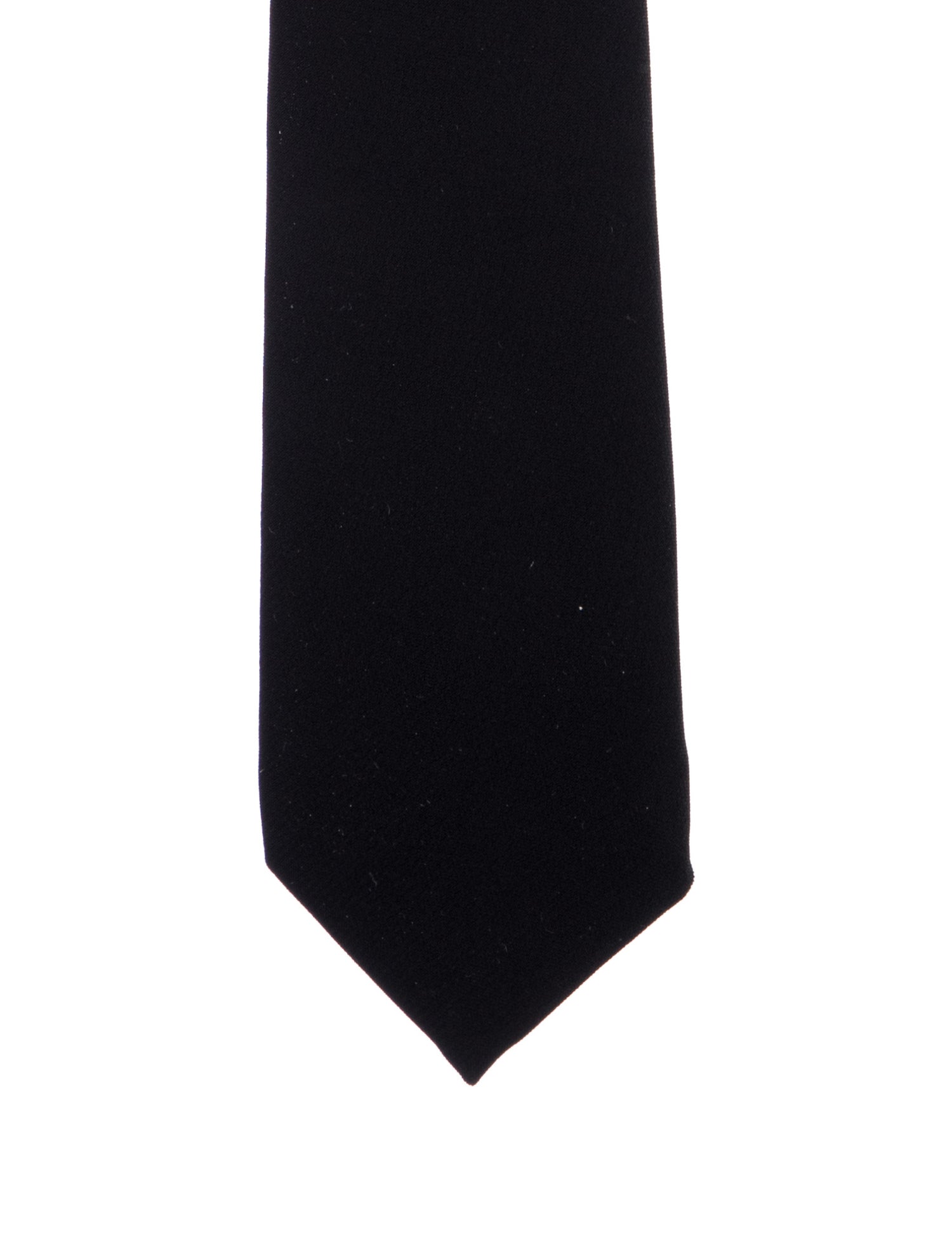 Gucci Solid Black Tie