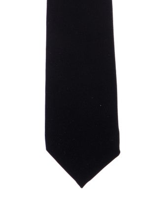 Gucci Solid Black Tie