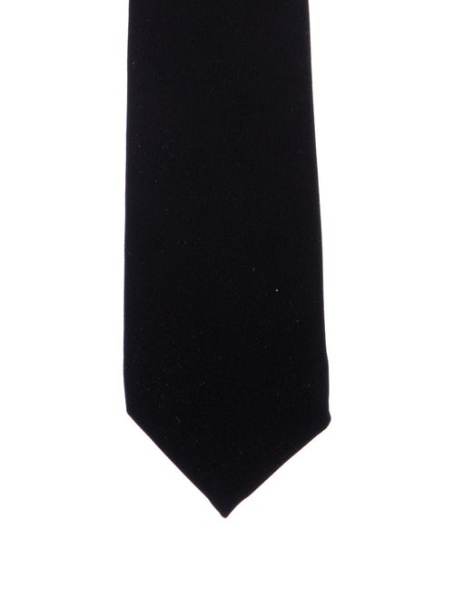 Gucci Solid Black Tie