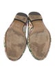 Gucci Flora Print Canvas Loafers