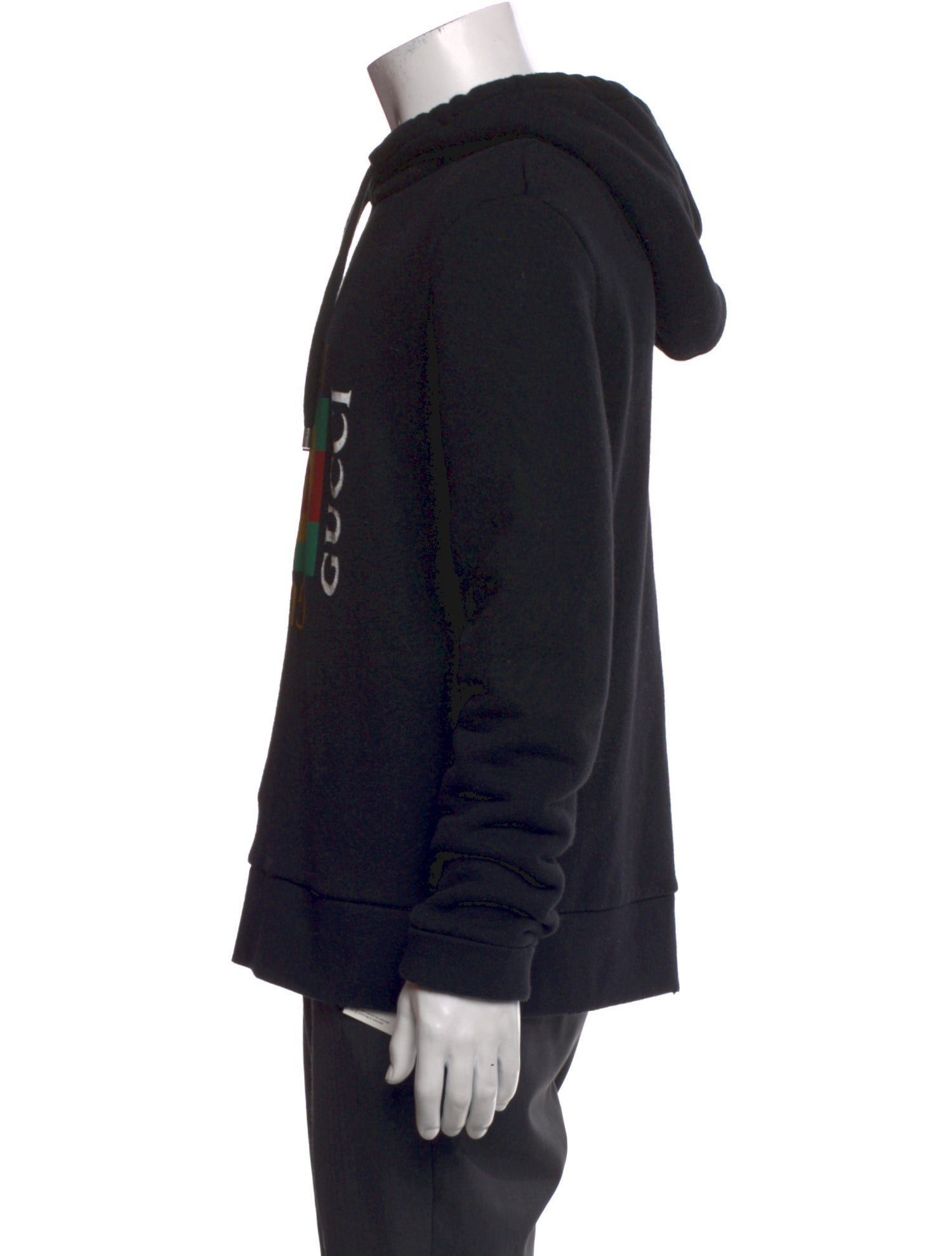 Gucci Web Accent Crew Neck Hoodie