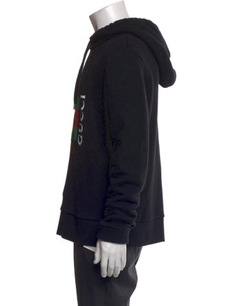 Gucci Web Accent Crew Neck Hoodie