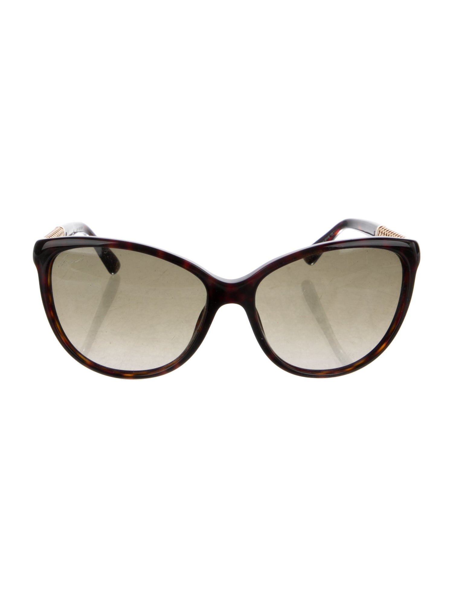 Gucci Interlocking G Logo Cat-Eye Sunglasses