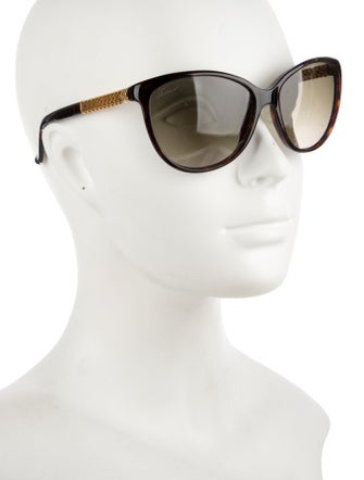 Gucci Interlocking G Logo Cat-Eye Sunglasses