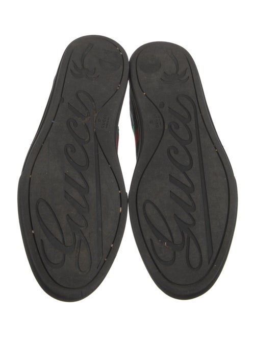 Gucci Web Accent Canvas Sneakers