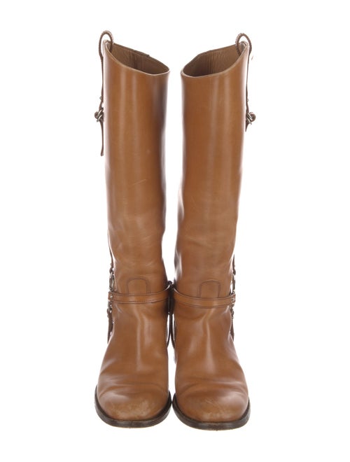 Gucci Leather Riding Boots