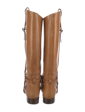 Gucci Leather Riding Boots