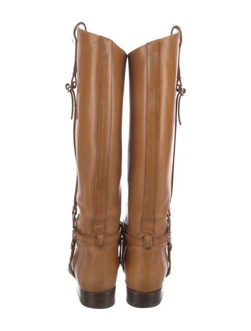 Gucci Leather Riding Boots