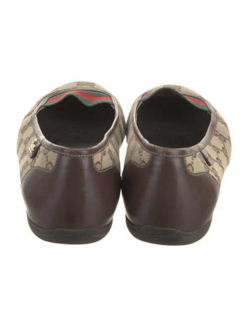 Gucci GG Canvas Canvas Ballet Flats