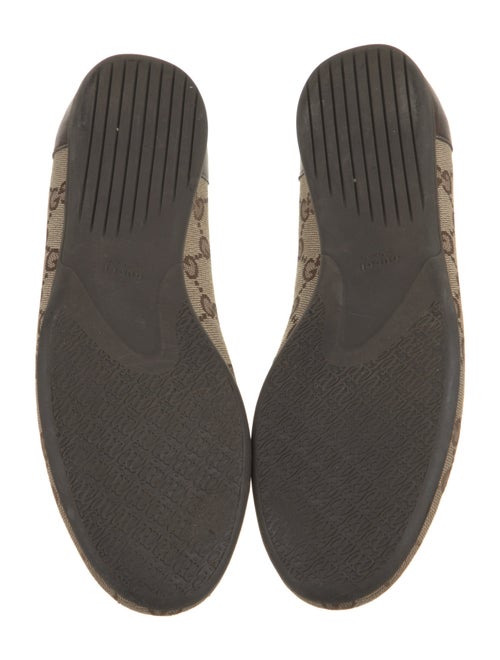 Gucci GG Canvas Canvas Ballet Flats