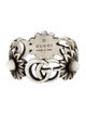Gucci Mother Of Pearl GG Marmont Ring
