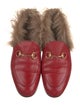 Gucci Horsebit Accent Leather Mules