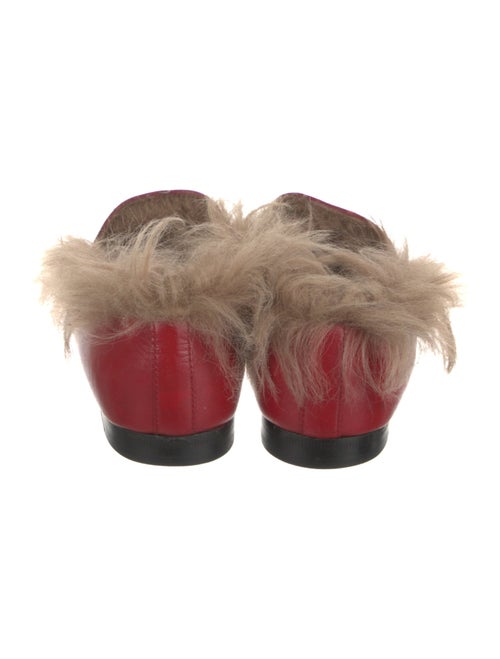 Gucci Horsebit Accent Leather Mules