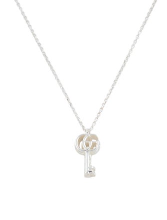 Gucci Double G Key Necklace