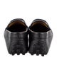 Gucci Web Accent Leather Drivers