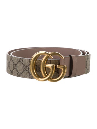 Gucci GG Supreme Skinny Belt Kit