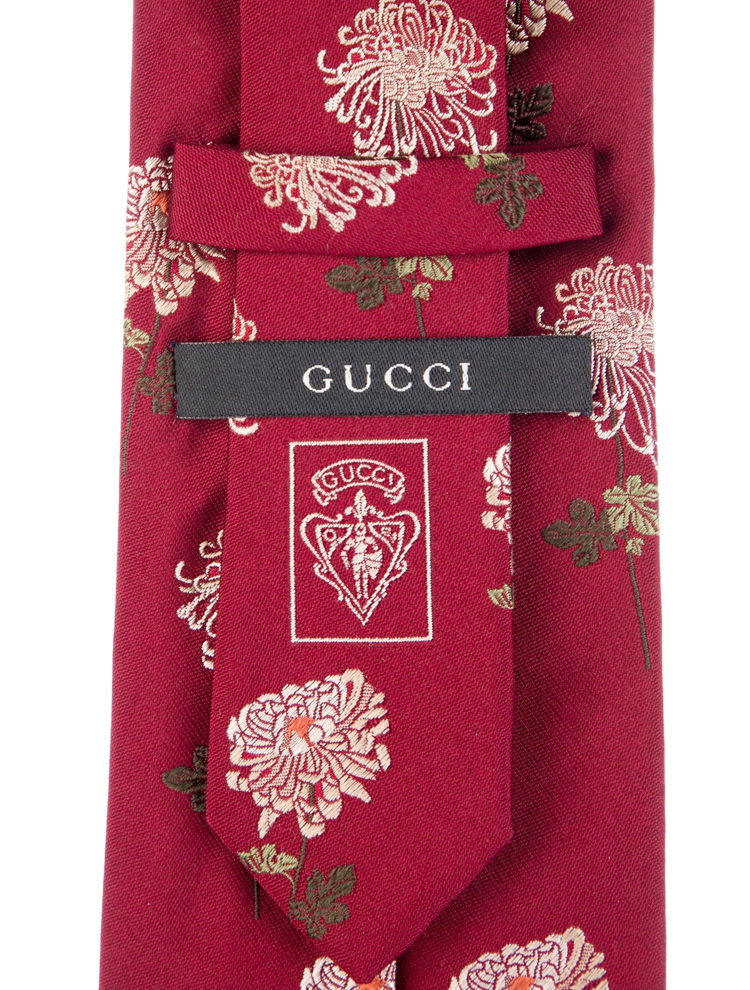 Gucci Silk Pattern Tie