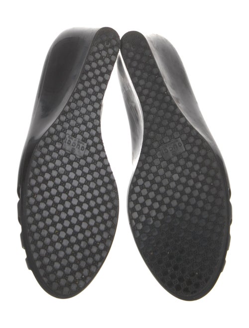 Gucci Interlocking G Logo Rubber Pumps