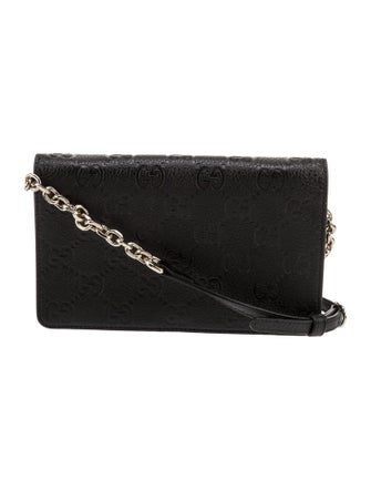 Gucci GG Signature Emblem Super Mini