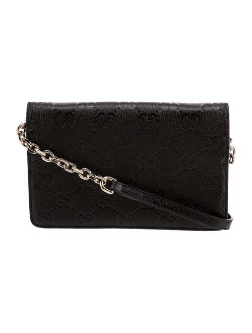 Gucci GG Signature Emblem Super Mini