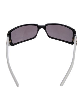 Gucci Web Accent Square Sunglasses