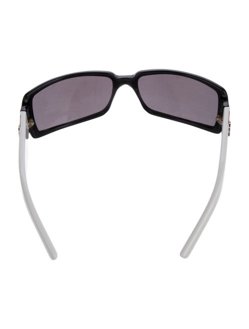 Gucci Web Accent Square Sunglasses