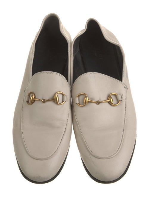 Gucci Horsebit Accent Leather Loafers