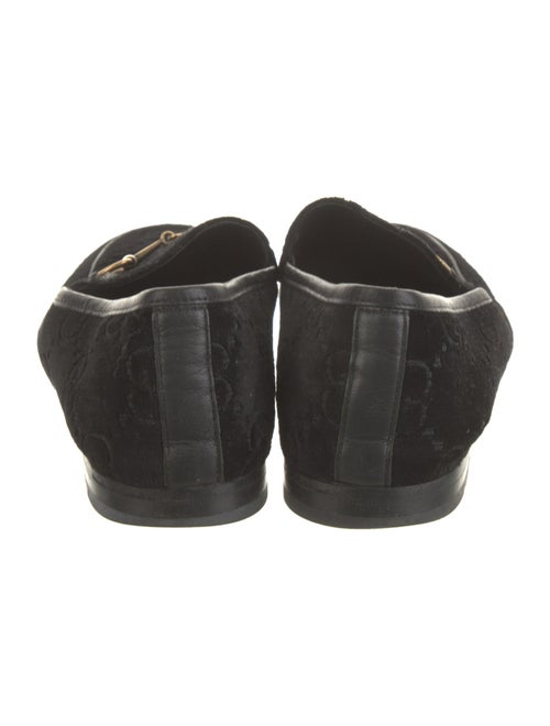 Gucci GG Logo Velvet Loafers