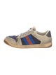 Gucci Web Accent Suede Sneakers