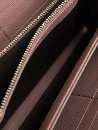 Gucci Interlocking G Logo Leather Continental Wallet