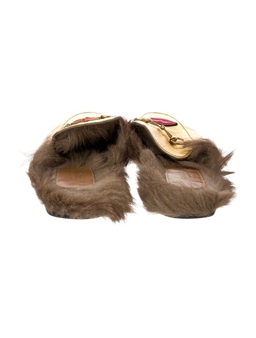 Gucci 1955 Horsebit Accent Leather Mules