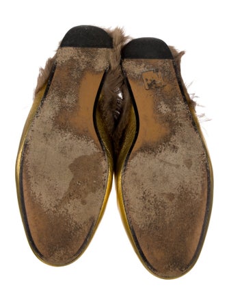 Gucci 1955 Horsebit Accent Leather Mules