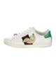 Gucci Web Accent Leather Sneakers