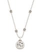 Gucci Interlocking G Flower Station Necklace