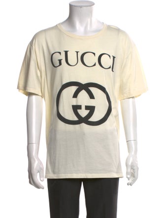 Gucci Interlocking G Logo Crew Neck T-Shirt