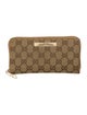 Gucci GG Canvas Canvas Continental Wallet GG Canvas Continental Wallet