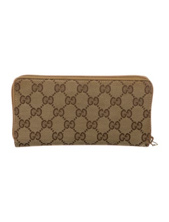 Gucci GG Canvas Canvas Continental Wallet GG Canvas Continental Wallet