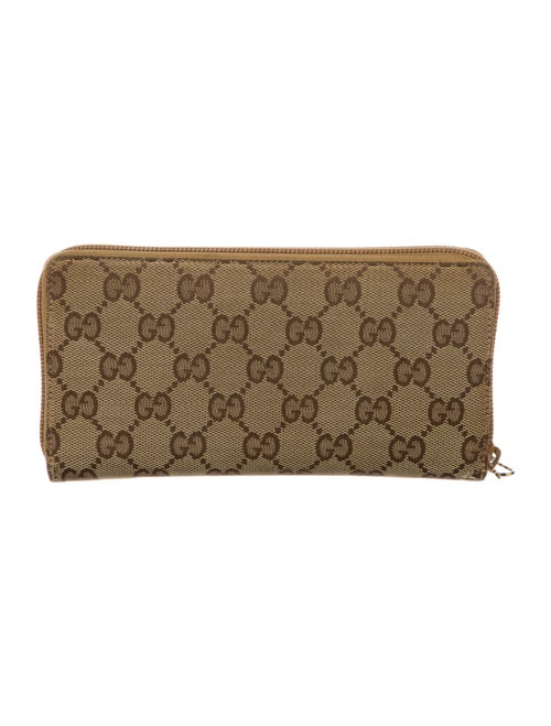 Gucci GG Canvas Canvas Continental Wallet GG Canvas Continental Wallet