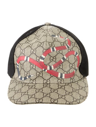 Gucci Coated Canvas Baseball Hat
