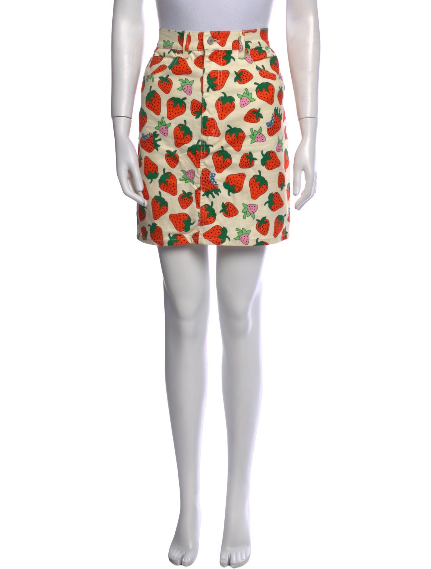 Gucci Printed Mini Skirt