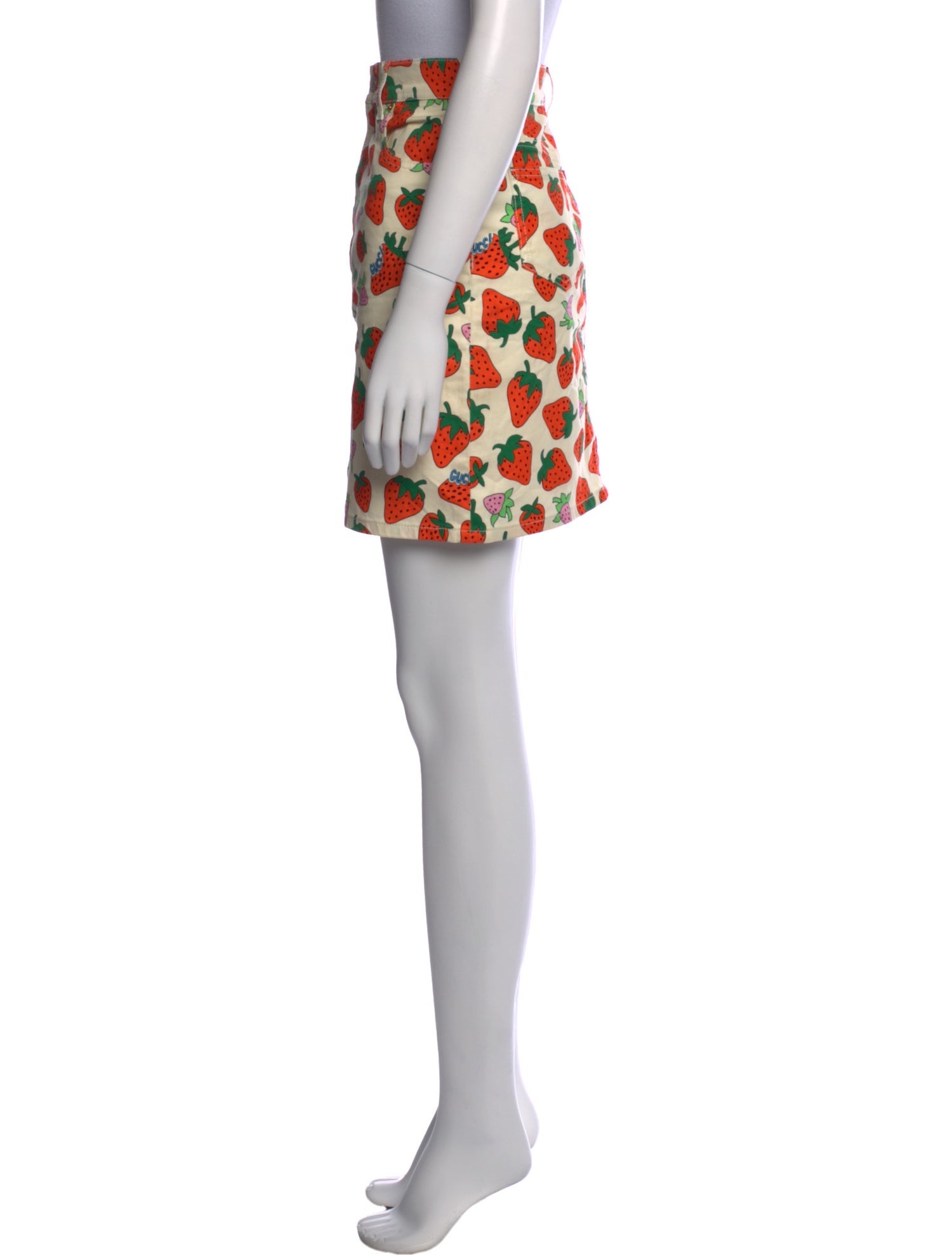 Gucci Printed Mini Skirt