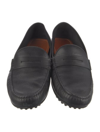 Gucci Leather Striped Drivers