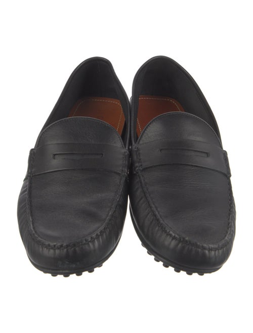 Gucci Leather Striped Drivers