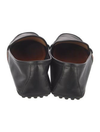 Gucci Leather Striped Drivers