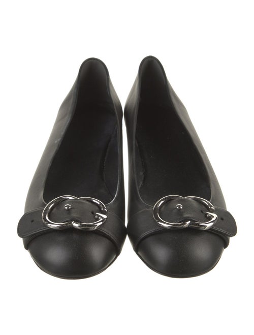 Gucci Leather Ballet Flats