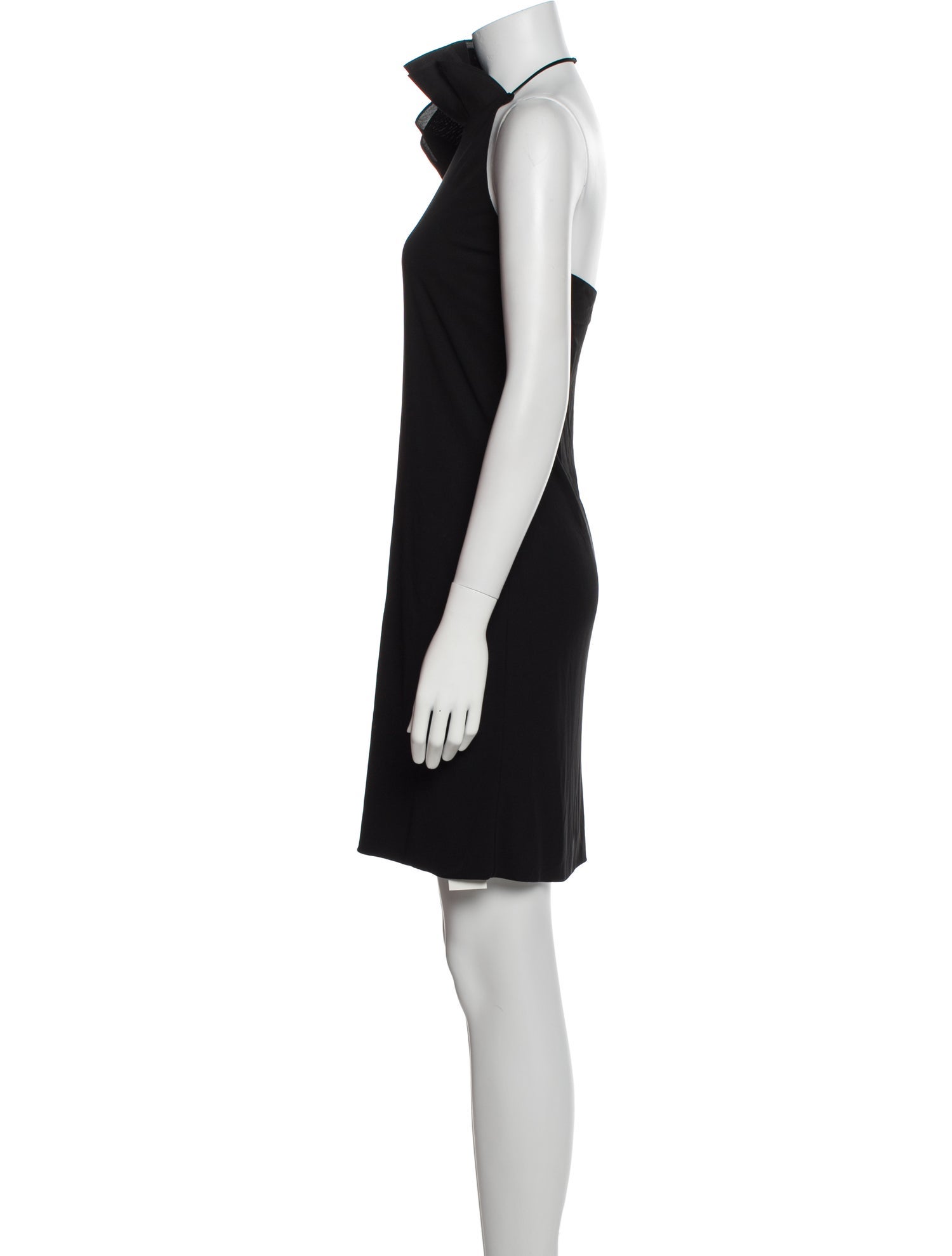 Gucci Mock Neck Mini Dress