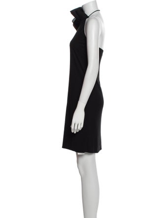 Gucci Mock Neck Mini Dress