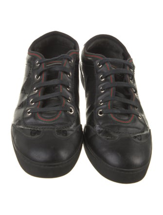 Gucci GG Imprimé Leather Sneakers