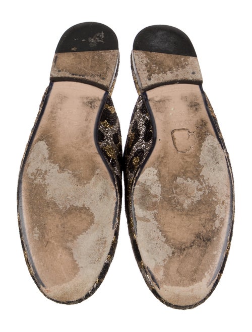 Gucci Horsebit Accent Printed Mules
